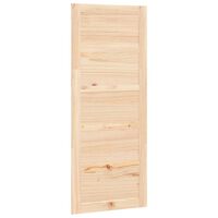 vidaXL Posuvné dveře 80 x 1,8 x 204,5 cm masivní borové dřevo