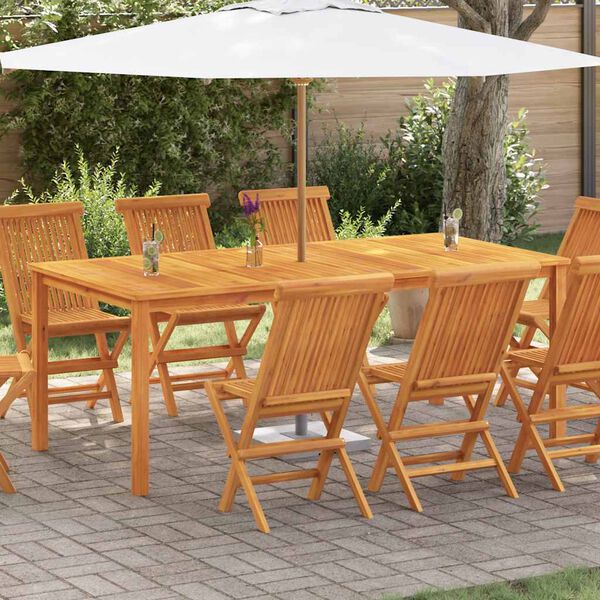 vidaXL Zahradn&iacute; stůl 200 x 100 x 74 cm masivn&iacute; ak&aacute;ciov&eacute; dřevo