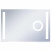 vidaXL Koupelnov&eacute; zrcadlo s LED světly a dotykov&yacute;m senzorem 100x60 cm