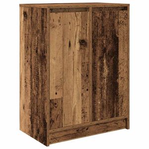 vidaXL Botn&iacute;k Star&eacute; dřevo 57x34x76 cm kompozitn&iacute; dřevo