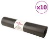 vidaXL Pytle na odpadky 250 ks čern&eacute; 120 l