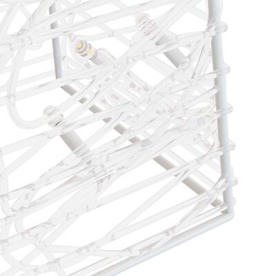 vidaXL Akrylový dekorativní světelný LED kužel studený bílý 60 cm