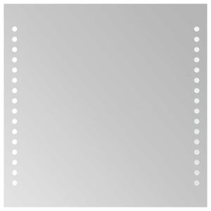 vidaXL Koupelnov&eacute; zrcadlo s LED osvětlen&iacute;m 30x30 cm