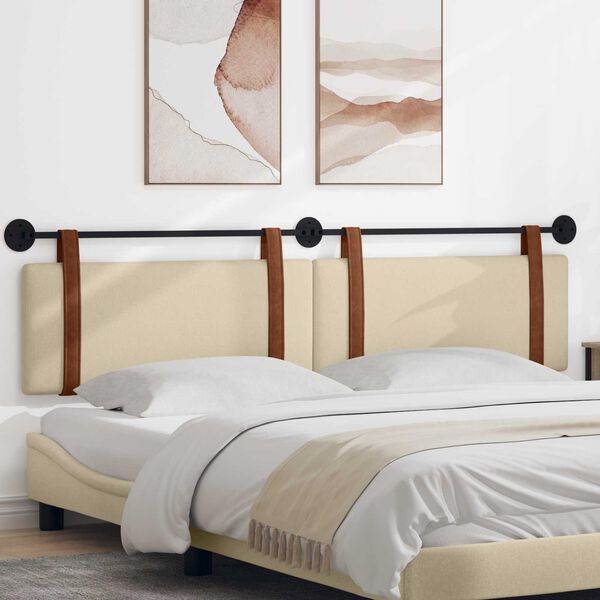 vidaXL Z&aacute;věsn&aacute; čeln&iacute; deska N&aacute;stěnn&yacute; Kr&eacute;mov&aacute; 210 x 55 x 5 cm Antick&yacute; PU