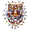 UNIDRAGON 273d&iacute;ln&eacute; dřevěn&eacute; puzzle Lovely Tiger King Size 30 x 38 cm
