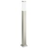 vidaXL Sloupkov&eacute; sv&iacute;tidlo 80 cm nerezov&aacute; ocel IP44