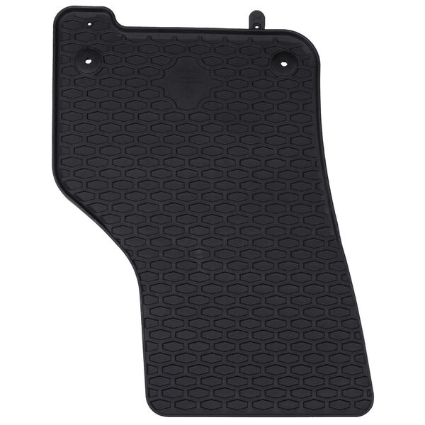 vidaXL Autokoberec 4 pcs Čern&yacute; vhodn&eacute; pro LEON eTSI MHEV 2020- Guma