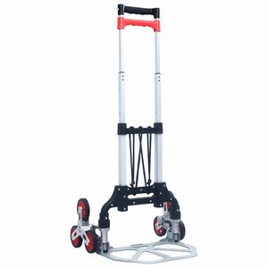 vidaXL Skl&aacute;dac&iacute; schodi&scaron;ťov&yacute; rudl 70 kg hlin&iacute;k stř&iacute;brn&yacute;