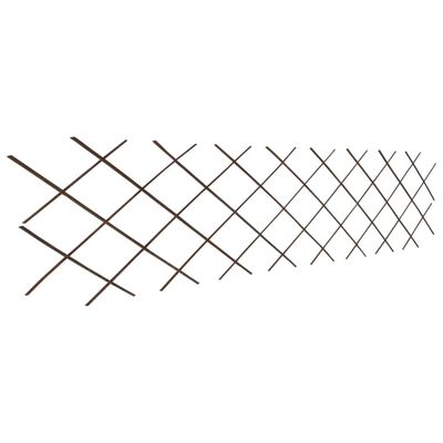 vidaXL Vrbové trelážové ploty 5 ks 180 x 60 cm