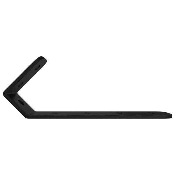 vidaXL H&aacute;čky 2 pcs Čern&aacute; M5 x 110 mm Železo