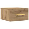 vidaXL Nočn&iacute; skř&iacute;ňka 35 x 35 x 20 cm kompozitn&iacute; dřevo Artisanov&yacute; dub