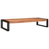 vidaXL Koupelnov&aacute; polička Hněd&aacute; 120 x 50 x 23 cm Masivn&iacute; ak&aacute;tov&eacute; dřevo