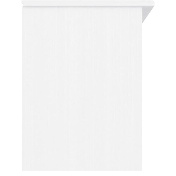 vidaXL Lavice s botníkem ALTA bílá 100x35x45 cm masivní borové dřevo