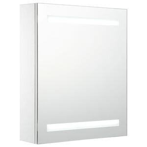 vidaXL LED koupelnov&aacute; skř&iacute;ňka se zrcadlem 50 x 13,5 x 60 cm