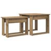 vidaXL Sada konferenčn&iacute;ch stolků 2 ks Artisanov&yacute; dub 50 x 52 x 42 cm
