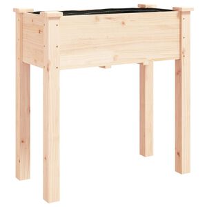 vidaXL Truhl&iacute;k s vložkou 71 x 37 x 76 cm masivn&iacute; jedlov&eacute; dřevo