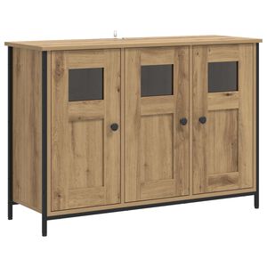 vidaXL Serv&iacute;rovac&iacute; skř&iacute;ň Dub artisan 100 x 35 x 70 cm Kompozitn&iacute; dřevo