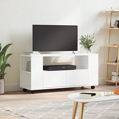 vidaXL TV skříňka bílá 102 x 34,5 x 43 cm kompozitní dřevo