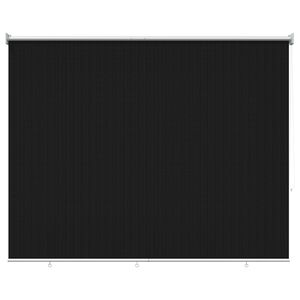 vidaXL Venkovn&iacute; roletov&aacute; žaluzie 90 % blokov&aacute;n&iacute; UV Čern&aacute; 200 x 140 cm