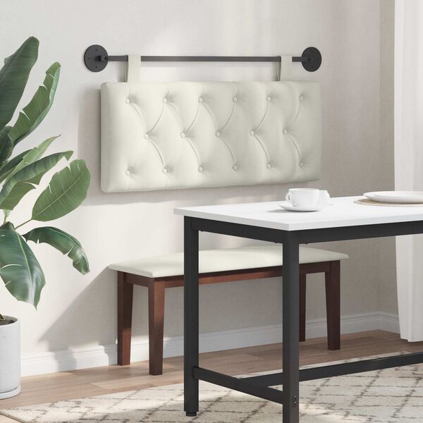 vidaXL Z&aacute;věsn&aacute; čeln&iacute; deska N&aacute;stěnn&yacute; Kr&eacute;mov&aacute; 110 x 55 x 7 cm samet