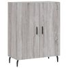 vidaXL Skř&iacute;ň highboard &scaron;ed&aacute; sonoma 69,5 x 34 x 180 cm kompozitn&iacute; dřevo
