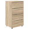 vidaXL &Uacute;ložn&eacute; skř&iacute;ně Sonoma dub 60 x 48 x 105 cm kompozitn&iacute; dřevo