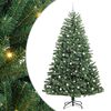 vidaXL Uměl&yacute; Skl&aacute;dac&iacute; V&aacute;nočn&iacute; Strom Zelen&aacute; 240 cm PVC a kov