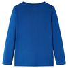 Dětsk&eacute; tričko s dlouh&yacute;m ruk&aacute;vem tmavě modr&eacute; 104
