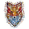 UNIDRAGON 700d&iacute;ln&eacute; dřevěn&eacute; puzzle Fiery Fox Royal Size 41 x 60 cm