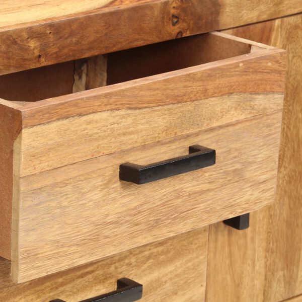 vidaXL Př&iacute;born&iacute;k 118 x 28 x 75 cm masivn&iacute; ak&aacute;ciov&eacute; dřevo