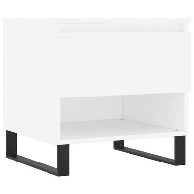 vidaXL Konferenční stolek bílý 50 x 46 x 50 cm kompozitní dřevo