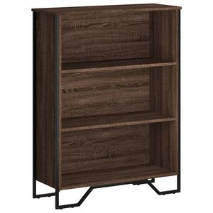 vidaXL Knihovna hněd&yacute; dub 80 x 31 x 106 cm kompozitn&iacute; dřevo