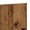 vidaXL Nástěnné čelo postele old wood 240x1,5x80 cm kompozitní dřevo