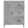 vidaXL Skř&iacute;ň highboard &scaron;ed&aacute; sonoma 69,5 x 34 x 180 cm kompozitn&iacute; dřevo