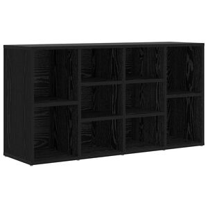 vidaXL Lavička na boty Čern&yacute; dub 103 x 30 x 54,5 cm kompozitn&iacute; dřevo