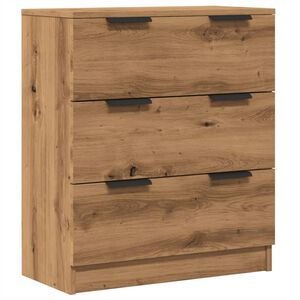 vidaXL Př&iacute;born&iacute;k dub artisan 60 x 30 x 70 cm kompozitn&iacute; dřevo