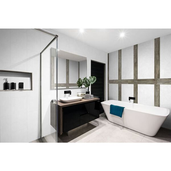 Grosfillex N&aacute;stěnn&aacute; dlaždice Gx Wall+ 11 ks k&aacute;men 30 x 60 cm b&iacute;l&aacute;