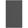 VidaXL Rohožka Stripe Čern&aacute; a &scaron;ed&aacute; 90x150 cm