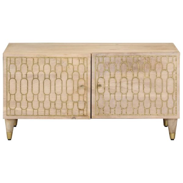 vidaXL Konferenční stolek 80 x 50 x 40 cm masivní mangovníkové dřevo