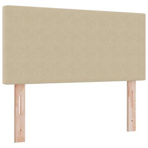 vidaXL Čelo postele Světle zelen&aacute; &scaron;ed&aacute; 80 cm Žebrovan&aacute; l&aacute;tka