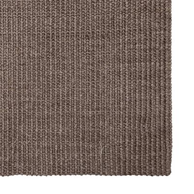 vidaXL Sisalový koberec pro škrabací sloupek hnědý 66 x 350 cm
