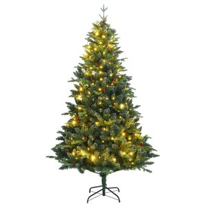 vidaXL Uměl&yacute; skl&aacute;pěc&iacute; v&aacute;nočn&iacute; stromek 150 LED 150 cm
