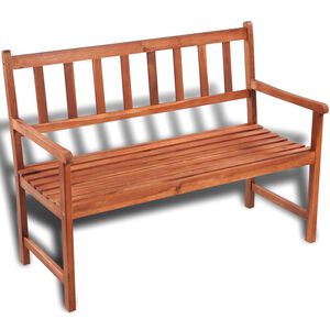 vidaXL Zahradn&iacute; lavice 120 cm masivn&iacute; ak&aacute;ciov&eacute; dřevo