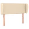vidaXL Čelo postele typu u&scaron;&aacute;k kr&eacute;mov&eacute; 93x23x78/88 cm textil