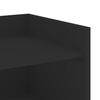 vidaXL Př&iacute;born&iacute;k čern&yacute; 45 x 35 x 75 cm kompozitn&iacute; dřevo