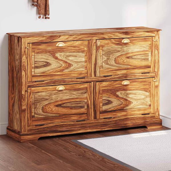 vidaXL Botn&iacute;k 140 x 35 x 90 cm masivn&iacute; ak&aacute;ciov&eacute; dřevo