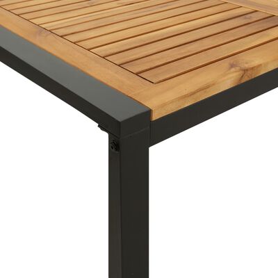 vidaXL Zahradní stůl s nohami ve tvaru U 160x80x75 cm masivní akácie