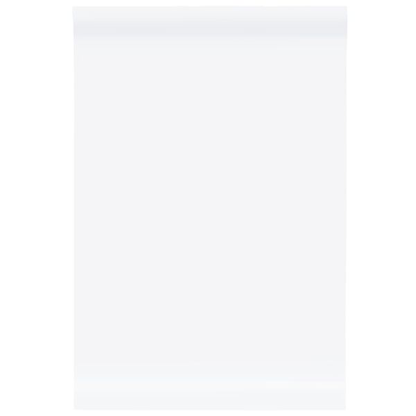 vidaXL Tapety na n&aacute;bytek samolepic&iacute; matn&eacute; b&iacute;l&eacute; 90 x 500 cm PVC