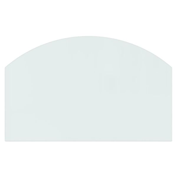 vidaXL Skleněná deska pod kamna 80 x 50 cm