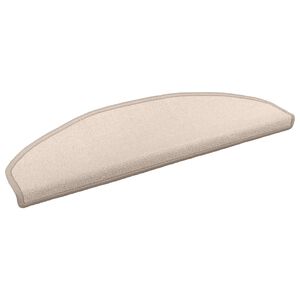 vidaXL Samolepic&iacute; schodov&eacute; rohože 15 ks 80 x 24,5 x 3,5 cm Taupe